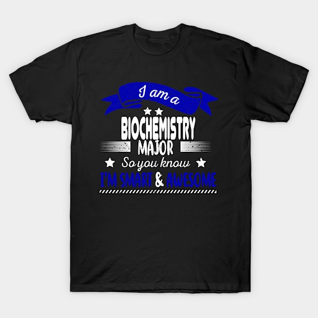 Biochemist College Degree T-Shirt by Dedication